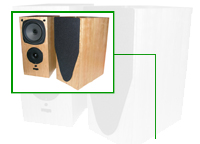 hi-fi, Rega, bookshelf loudspeaker the R1, полочная акустика rega R1, тыловая акустическая система rega R1