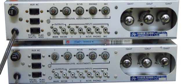 FISHER 50-C Tube Preamplifier 